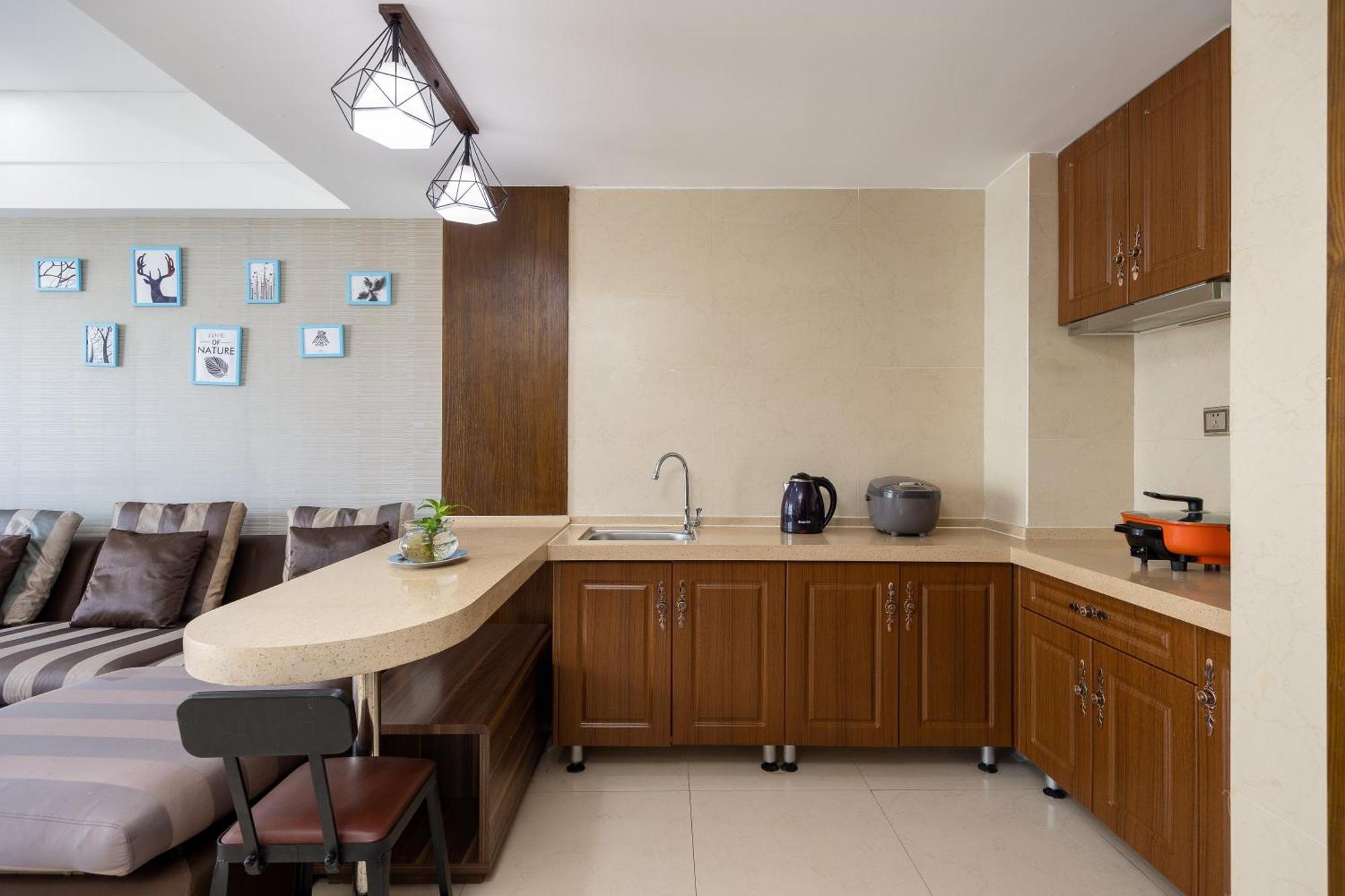 Sanya Sun&Sea Gueshouse Aparthotel Bagian luar foto