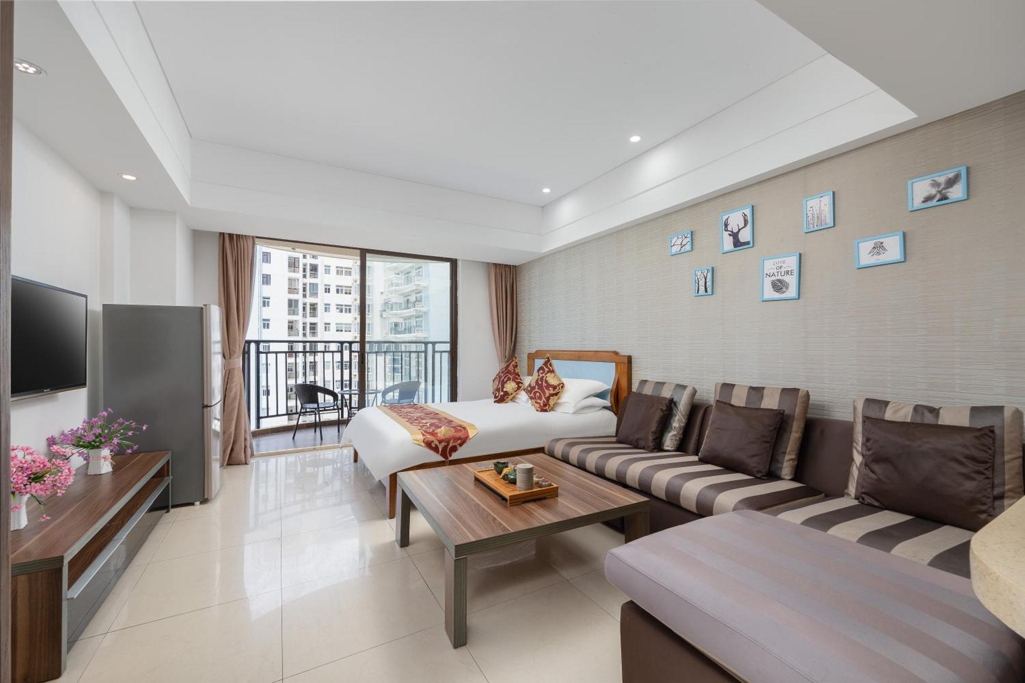 Sanya Sun&Sea Gueshouse Aparthotel Bagian luar foto
