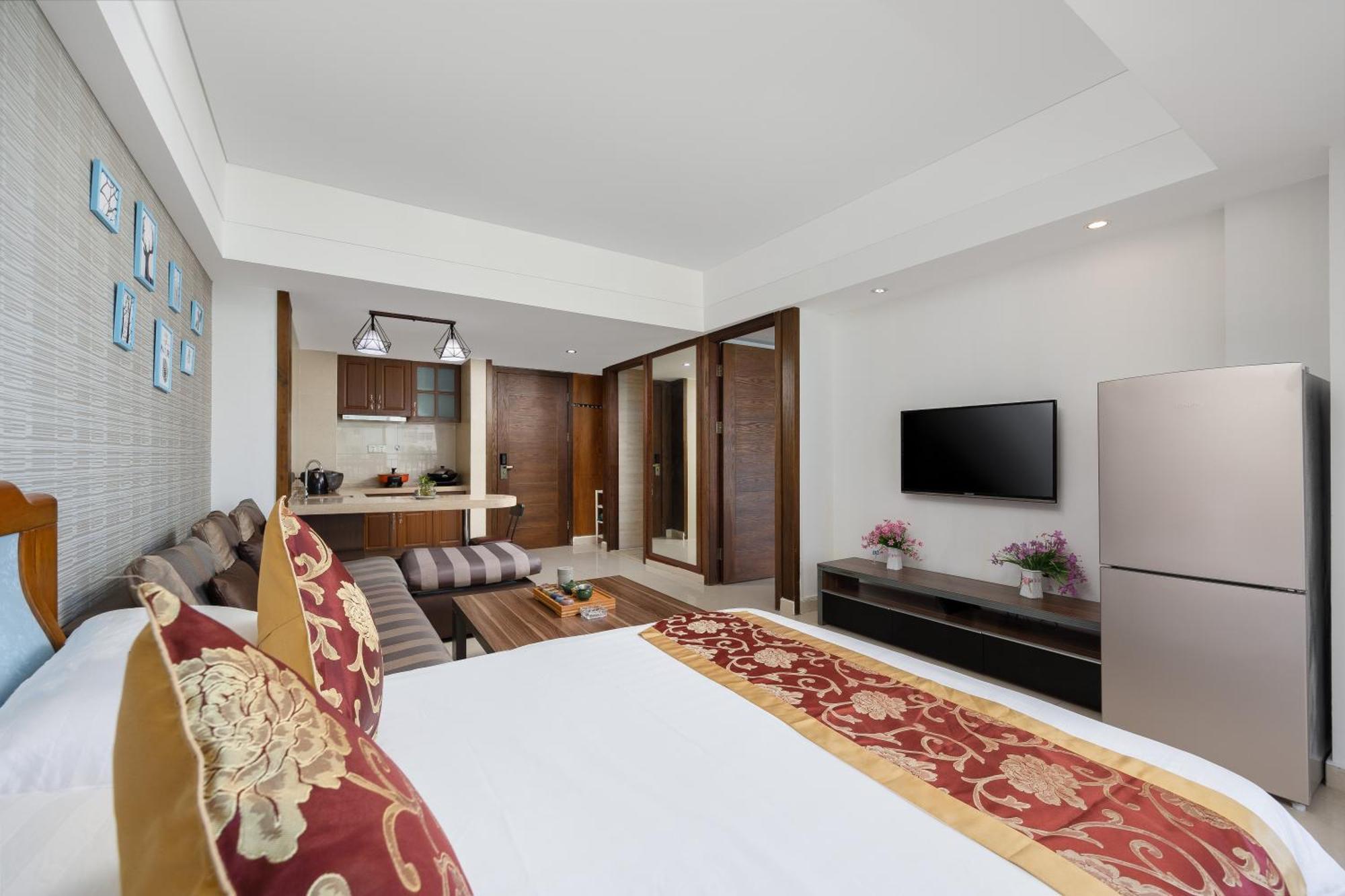 Sanya Sun&Sea Gueshouse Aparthotel Bagian luar foto