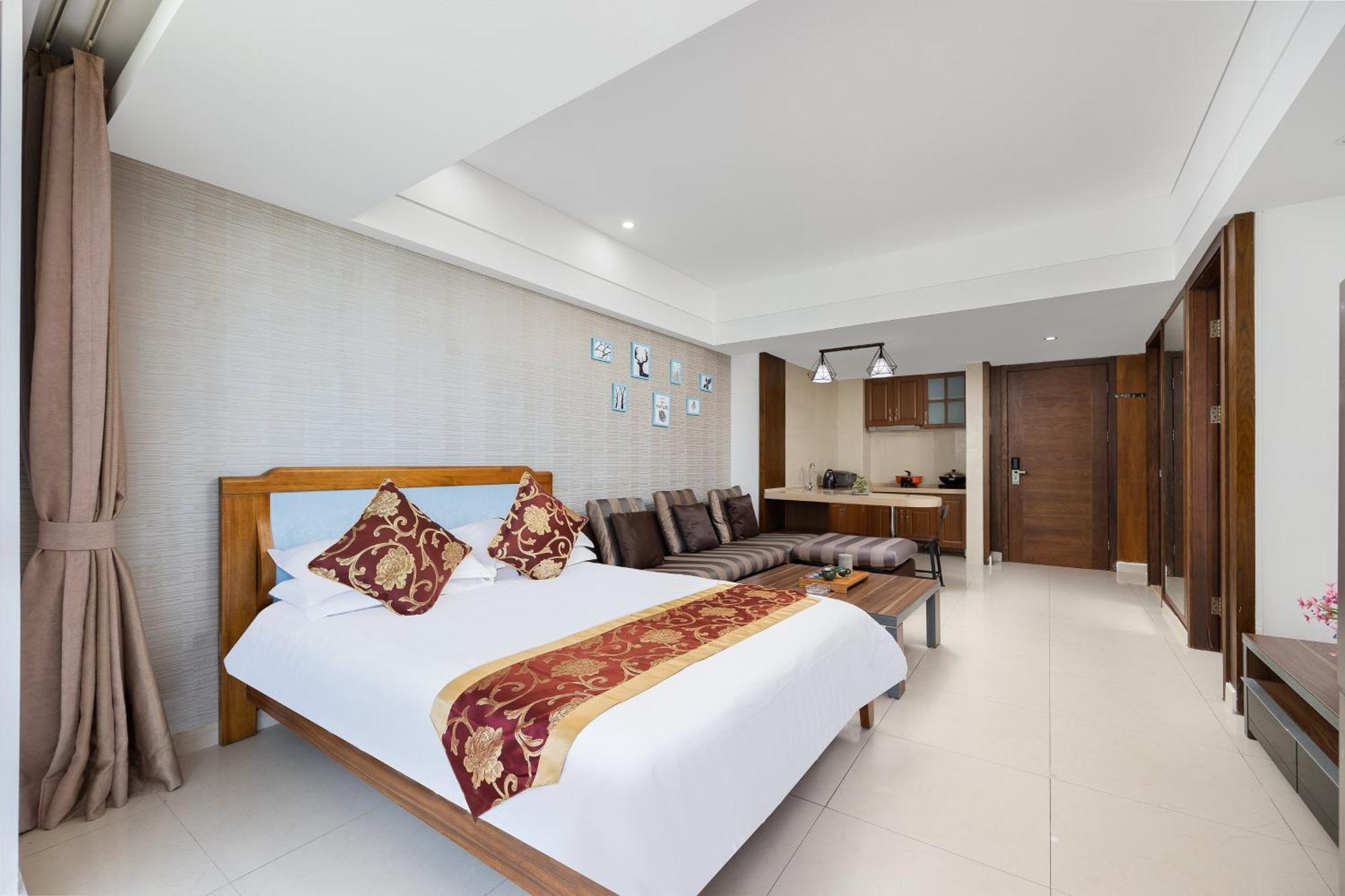 Sanya Sun&Sea Gueshouse Aparthotel Bagian luar foto