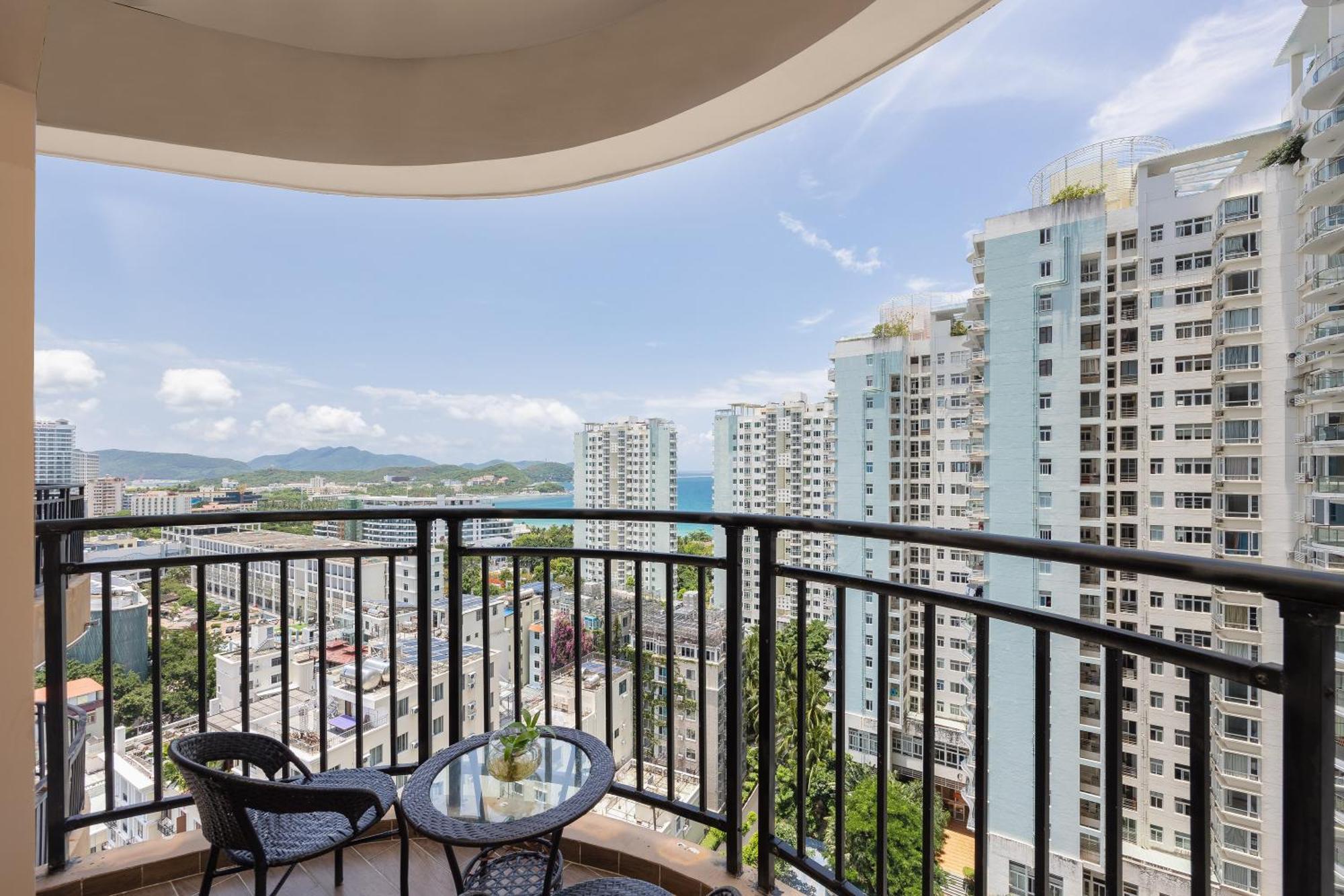 Sanya Sun&Sea Gueshouse Aparthotel Bagian luar foto