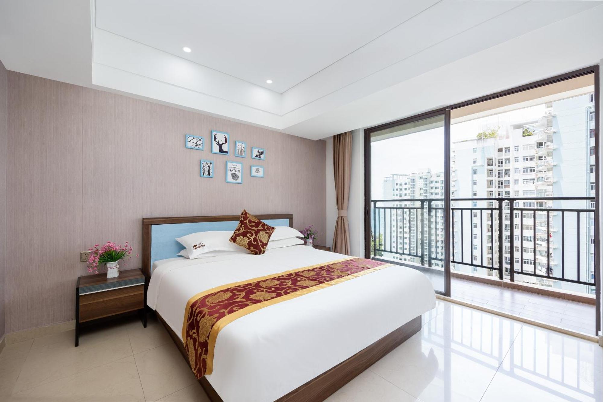 Sanya Sun&Sea Gueshouse Aparthotel Bagian luar foto