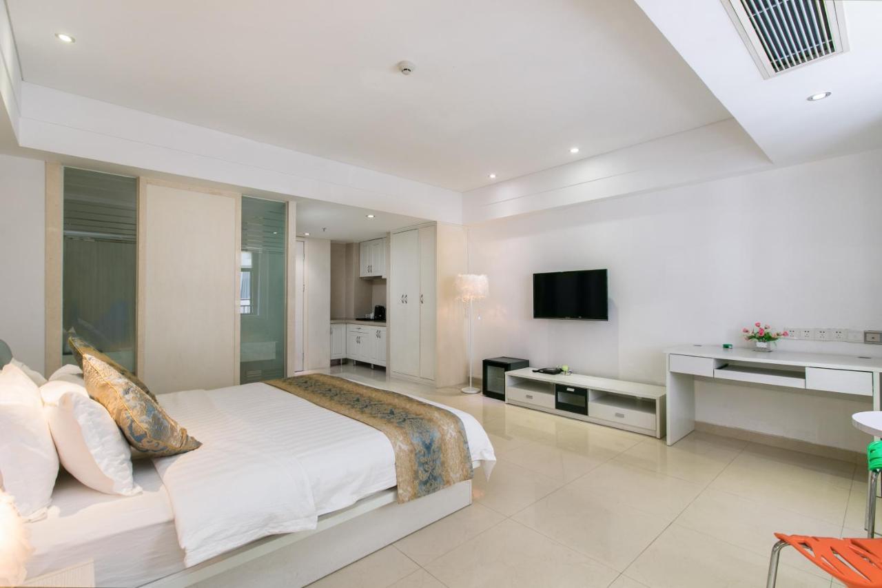 Sanya Sun&Sea Gueshouse Aparthotel Bagian luar foto