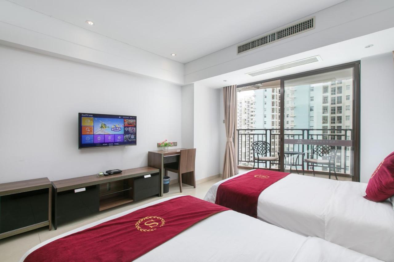 Sanya Sun&Sea Gueshouse Aparthotel Bagian luar foto