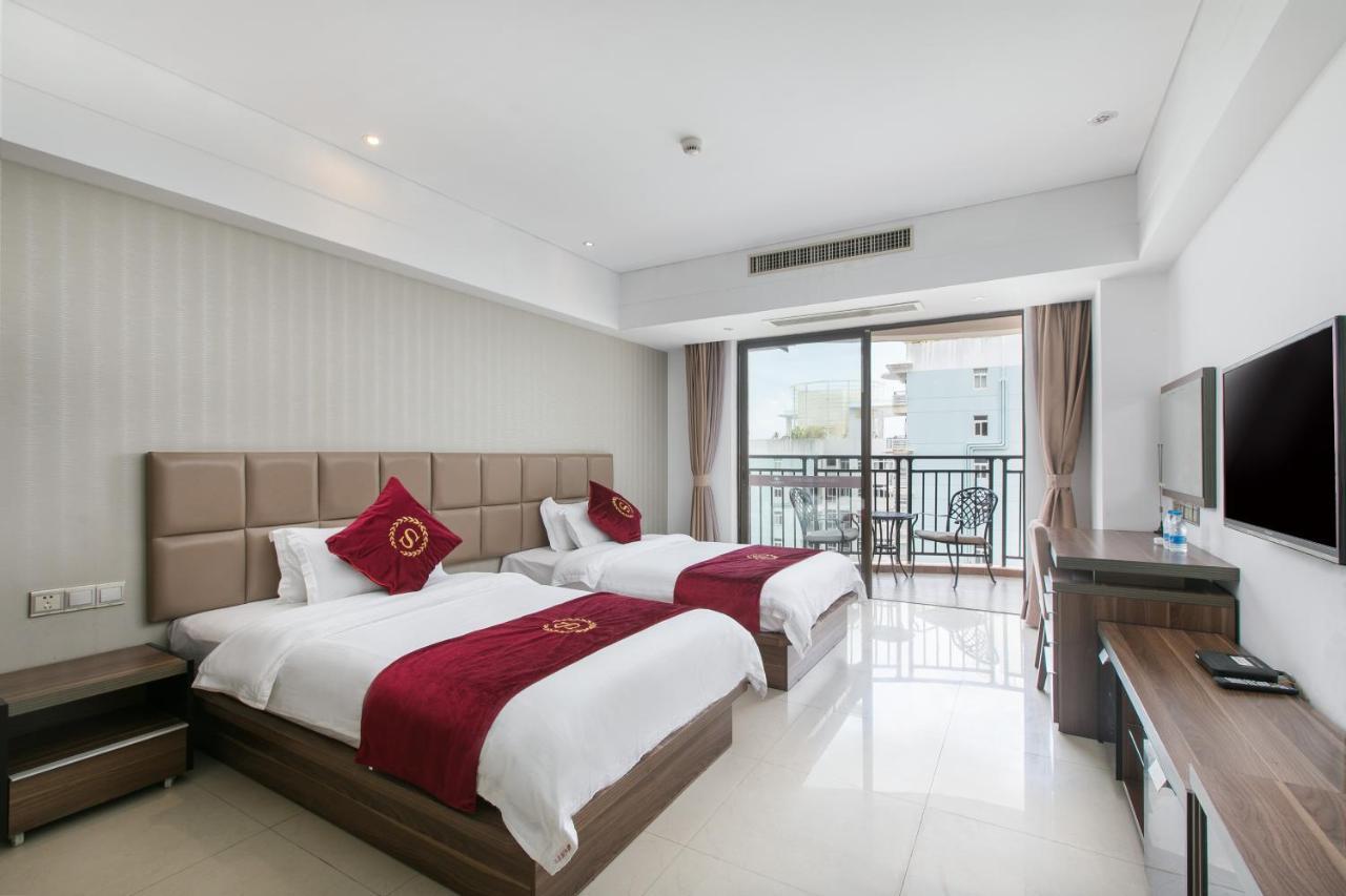 Sanya Sun&Sea Gueshouse Aparthotel Bagian luar foto