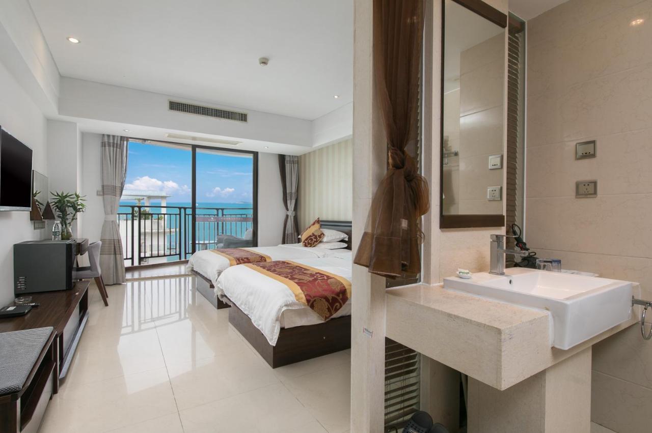 Sanya Sun&Sea Gueshouse Aparthotel Bagian luar foto