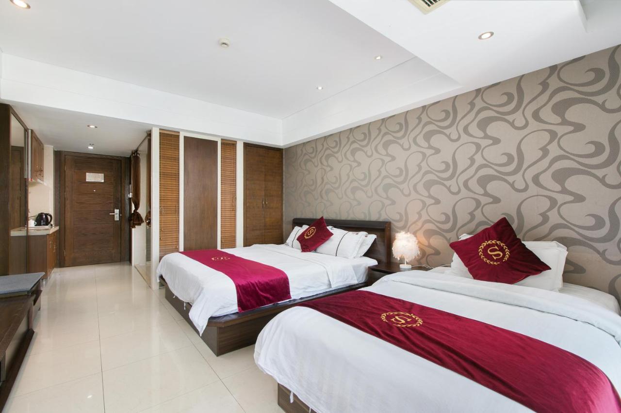 Sanya Sun&Sea Gueshouse Aparthotel Bagian luar foto