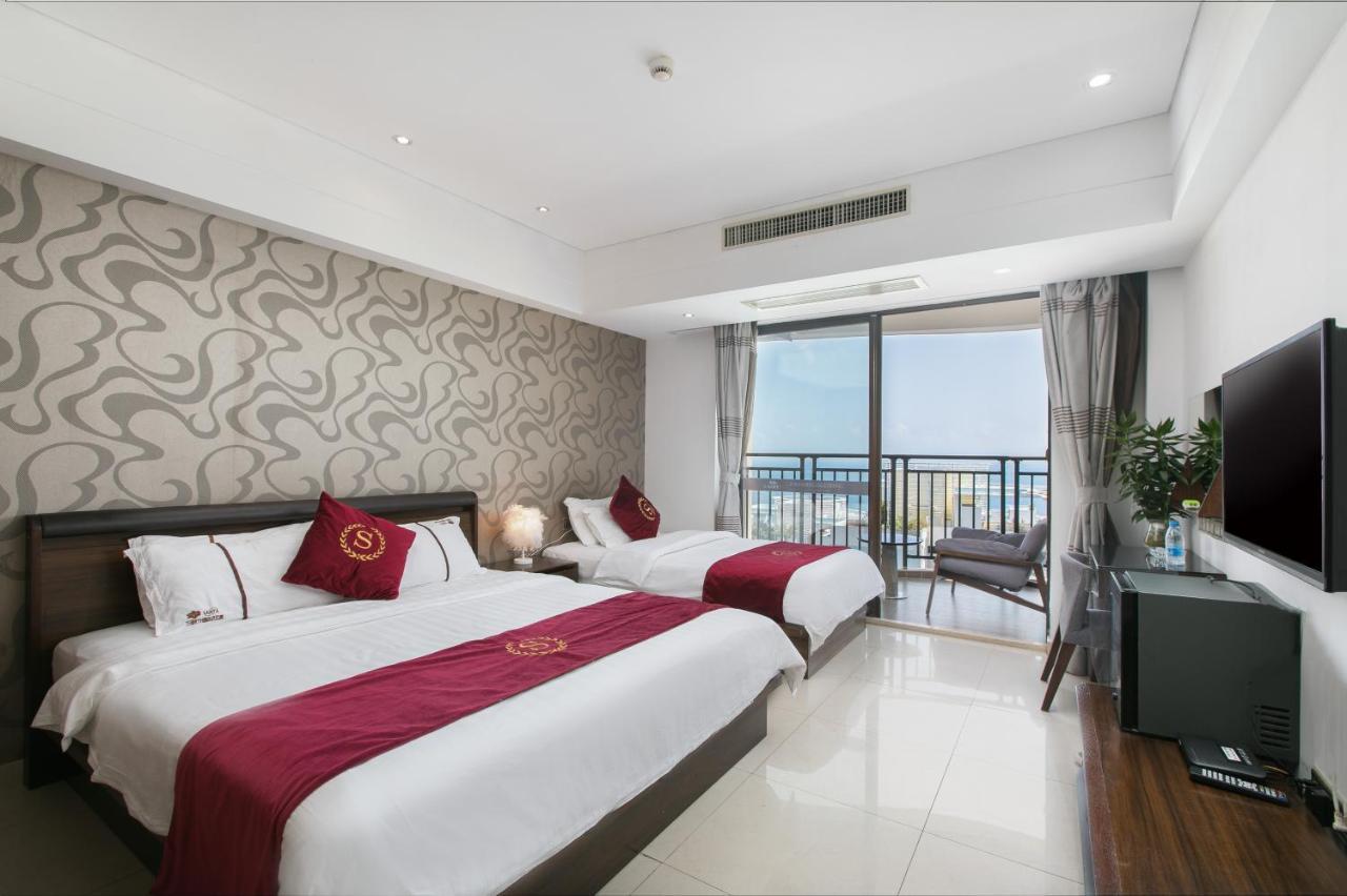 Sanya Sun&Sea Gueshouse Aparthotel Bagian luar foto