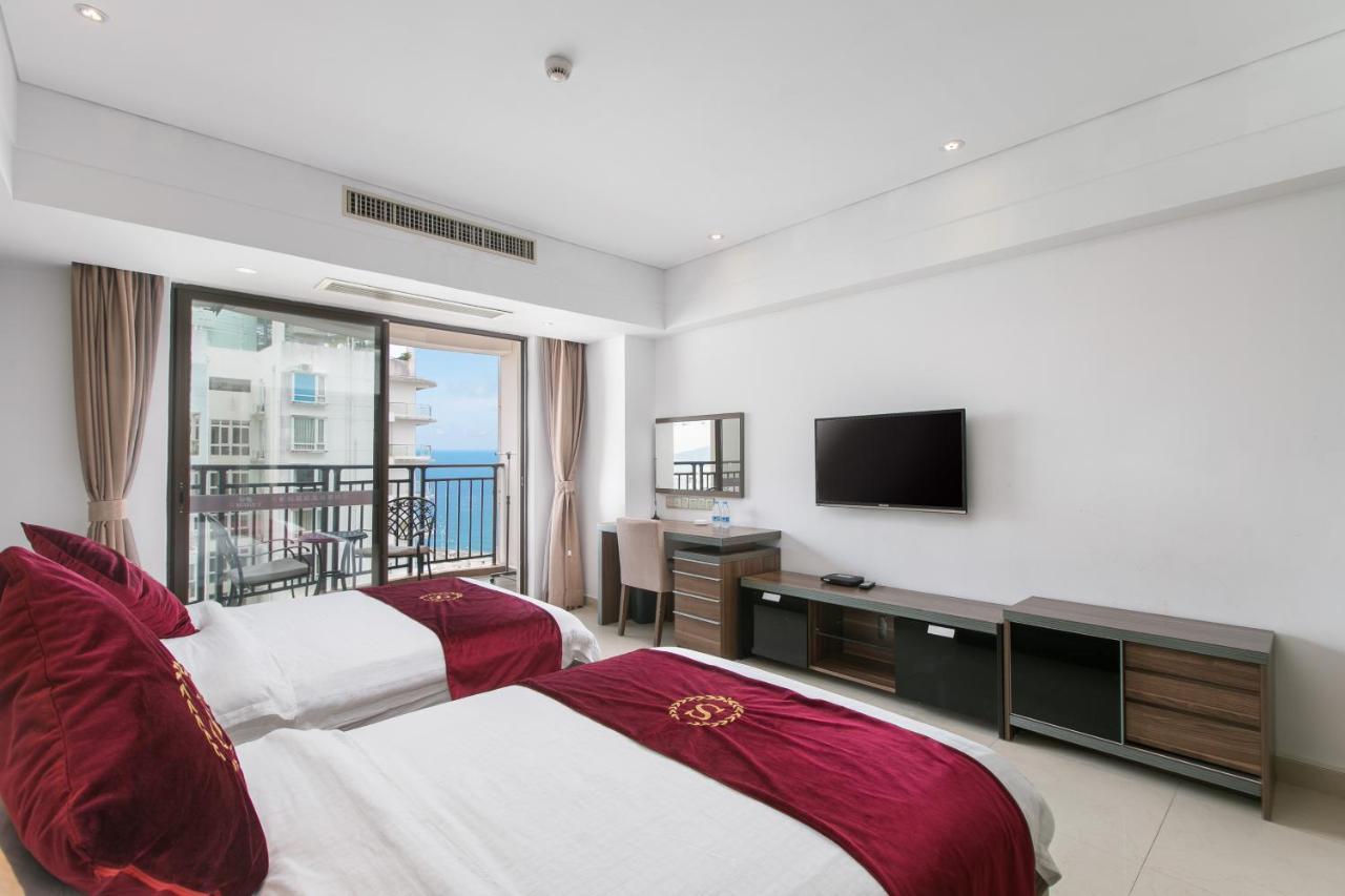 Sanya Sun&Sea Gueshouse Aparthotel Bagian luar foto